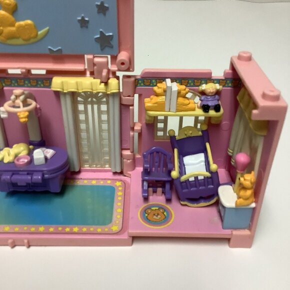 Polly Pocket Dream Builders Nursery Play Set 1999 Bluebird Toys Complete READ - Picture 3 of 16